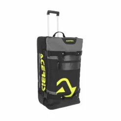 Borsone Trolley Acerbis X-Trip Logo 105 nero grigio giallo