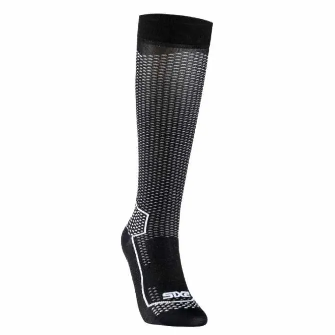 Calza Leggera Sixs LONG V3 al ginocchio Nero
