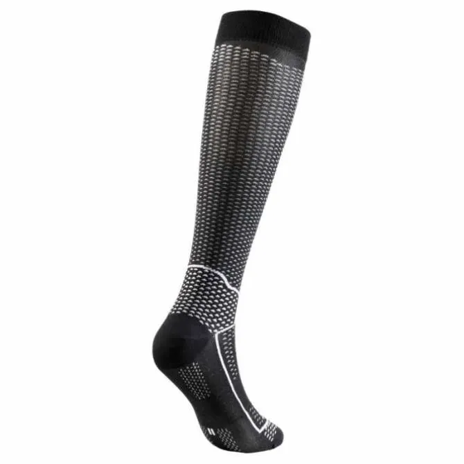 Calza Leggera Sixs LONG V3 al ginocchio Nero
