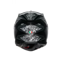 Casco AGV K7 Damascus nero argento