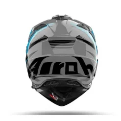 Casco Airoh Bandit Spicy Grigio Blu