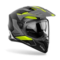 Casco Airoh Bandit Tune Nero Opaco Giallo
