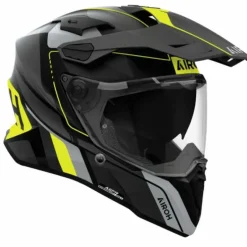 Casco Airoh Commander2 Skip Antracite Giallo Opaco