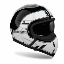 Casco Airoh J110 Raster Bianco Nero