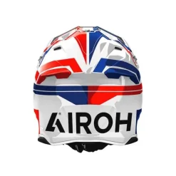 Casco Airoh Twist 3 Dynasty Bianco Blu Rosso