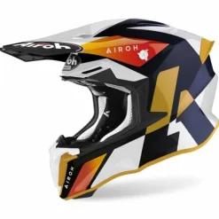 Casco Airoh Twist 2.0 Lift White Blue Gloss