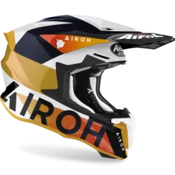 Casco Airoh Twist 2.0 Lift White Blue Gloss