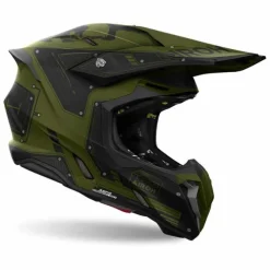 Casco Airoh Twist 3 Military Verdone Nero