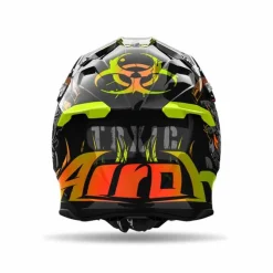 Casco Airoh Twist 3 Toxic Nero Arancio Giallo