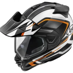 Casco Arai Tour-X 5 Discovery arancio nero