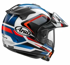 Casco Arai Tour-X 5 Discovery Blu Rosso Nero