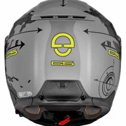 Casco C5 Globe Antracite Giallo