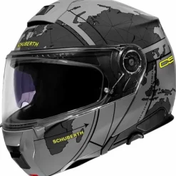 Casco C5 Globe Antracite Giallo
