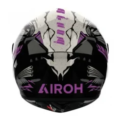 Casco Connor Bloom Nero viola