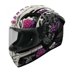 Casco Connor Bloom Nero viola