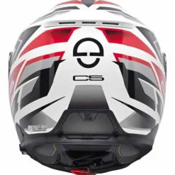 Casco C5 Zenith Bianco Rosso