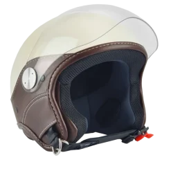 Casco D-Jet Trendy Vision 06 Panna Marrone