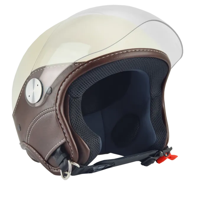 Casco D-Jet Trendy Vision 06 Panna Marrone