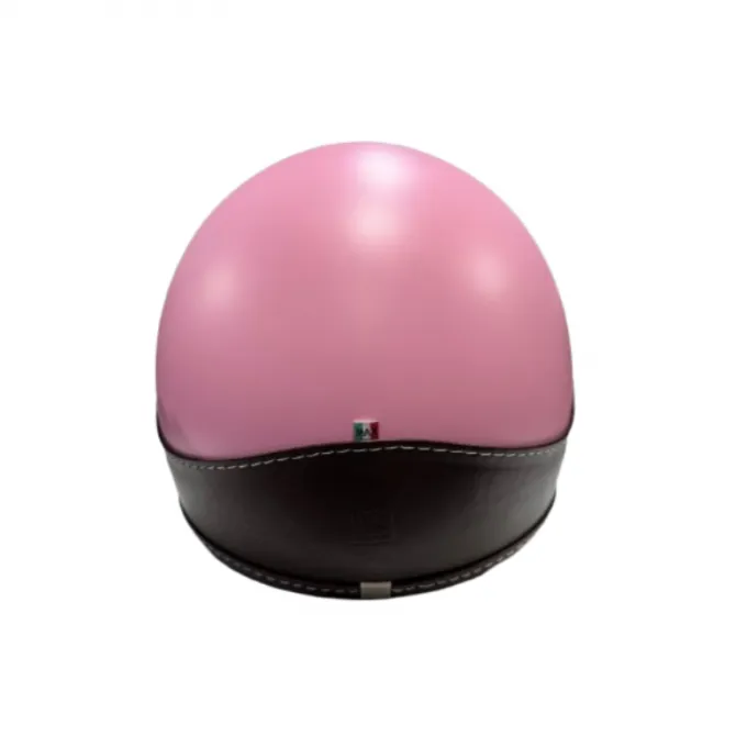 Casco D-Jet Trendy Vision 06 Rosa Opaco Marrone