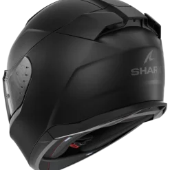 Casco D-Skwal 3 Blank Matt Nero Opaco