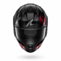 Casco D-Skwal 3 Shiever Nero Antracite Rosso