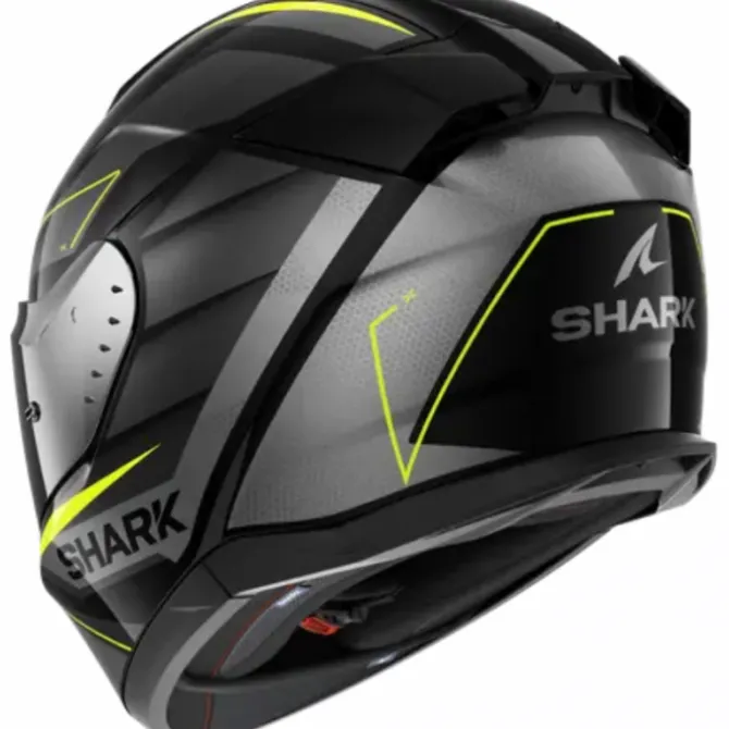 Casco D-Skwal 3 Sizler Nero Giallo