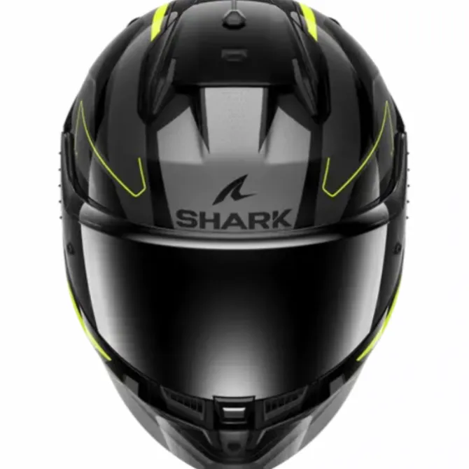 Casco D-Skwal 3 Sizler Nero Giallo