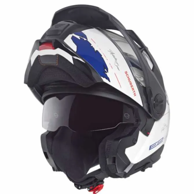 Casco E2 Atlas Bianco Blu