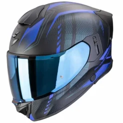 Casco Exo 530 Air Theras Nero Opaco Blu