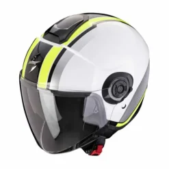 Casco Exo City II Vel Bianco Giallo Fluo
