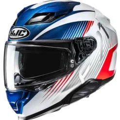 Casco F71 Catos MC21 Bianco Blu Rosso