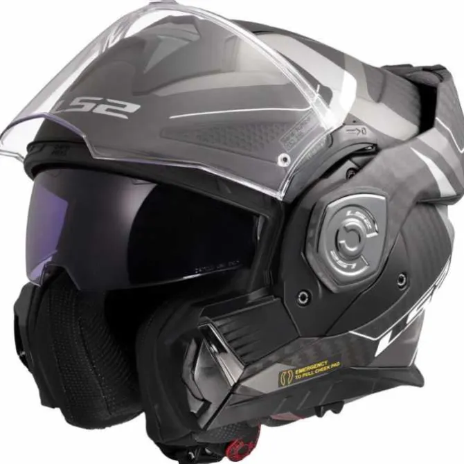 Casco FF901 Advant X Horizon Carbonio Grigio Opaco