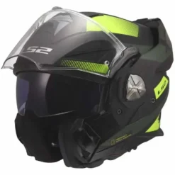 Casco FF901 Advant X Nova Nero Opaco Giallo Verde