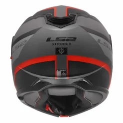 Casco FF908 Strobe II Monza Nero Opaco Grigio Rosso
