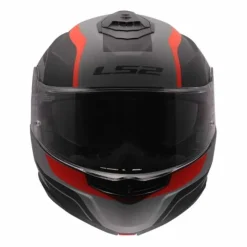 Casco FF908 Strobe II Monza Nero Opaco Grigio Rosso