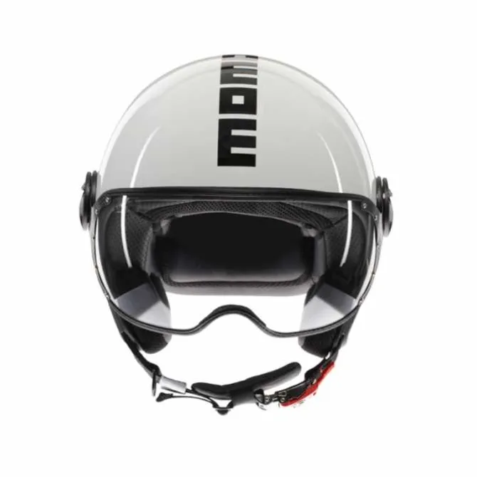 Casco Fighter Classic 06 Bianco Nero