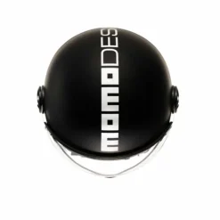 Casco Fighter Classic 06 Nero Opaco Bianco