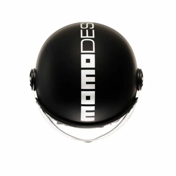 Casco Fighter Classic 06 Nero Opaco Bianco