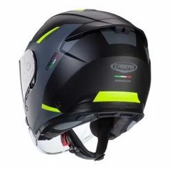 Casco Flyon II Boss Grigio Giallo Opaco