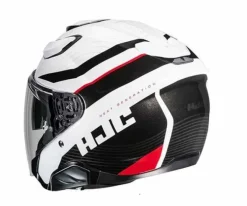 Casco F31Naby MC1Nero Bianco Rosso