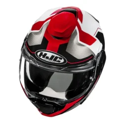Casco HJC F100 Bios MC1 bianco rosso grigio