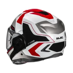 Casco HJC F100 Bios MC1 bianco rosso grigio