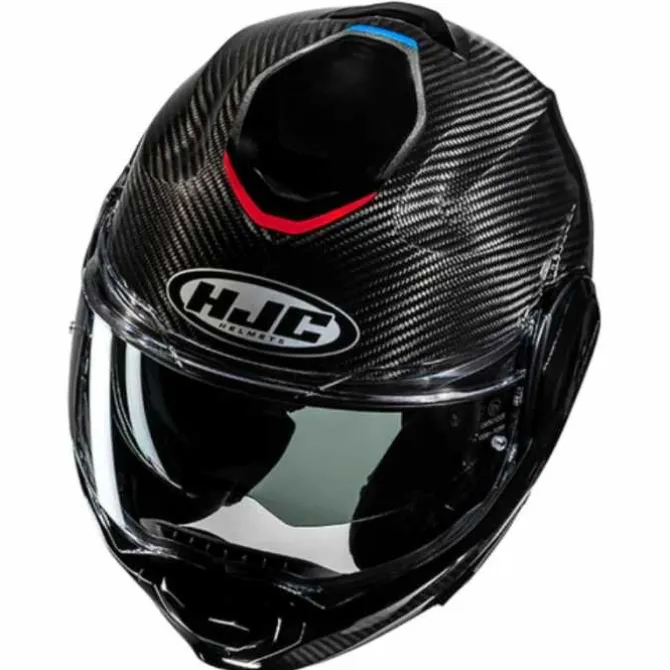 Casco HJC F100 Stan Carbonio Blu MC21