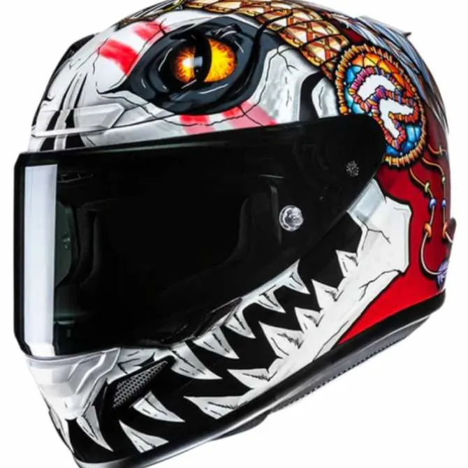 Casco HJC RPHA 12 Kepina MC1 Bianco Rosso