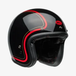 Casco Jet Custom 500 Chief Nero Lucido