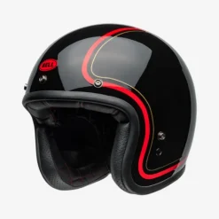 Casco Jet Custom 500 Chief Nero Lucido