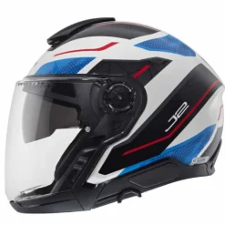 Casco J2 Sigma Blu Bianco Rosso