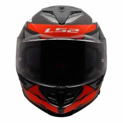 Casco LS2 FF818 Storm III Komai Nero Opaco Grigio Rosso