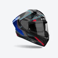 Casco Matryx Rocket Blu Rosso Nero