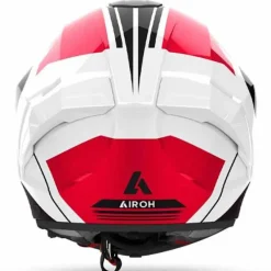 Casco Matryx Thron Rosso Bianco Nero